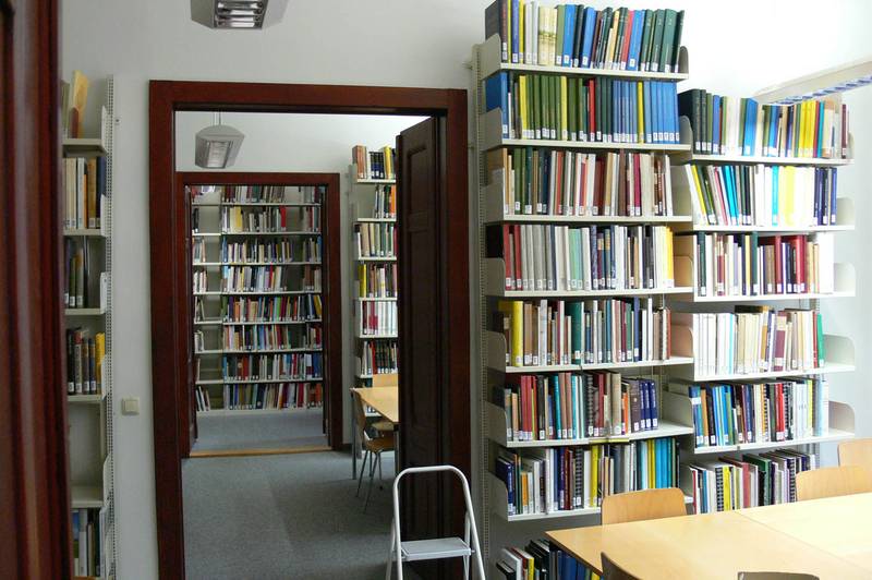 Räumlichkeiten der Bibliothek Ur- und Frühgeschichte