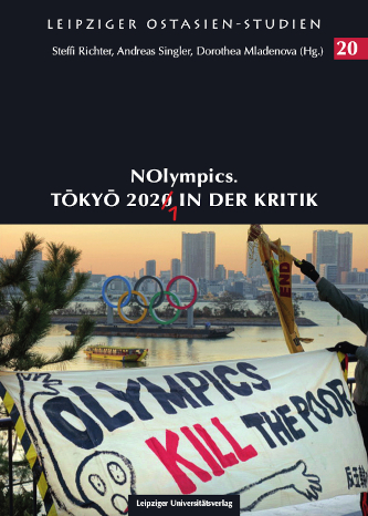 NOlympics. Bild: Buchumschlag des Sammelbandes "NOlympics. Tokyo 2020/1 in der Kritik" 