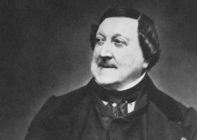 Black and white image of the composer Gioachino Rossini. © picture alliance / Heritage Images / Fine Art Images