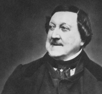 Black and white image of the composer Gioachino Rossini. © picture alliance / Heritage Images / Fine Art Images