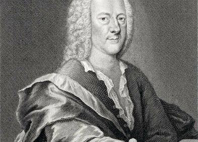 Georg Philipp Telemann (1681–1767), Kupferstich, Georg Lichtensteger um 1745
