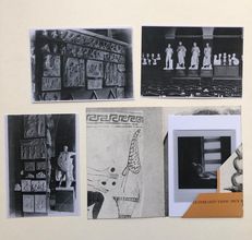 Schwarz-Weiß Postkartenset mit Impressionen aus der Gipsabguss-Sammlung aus dem Museumsshop des Antikenmuseums