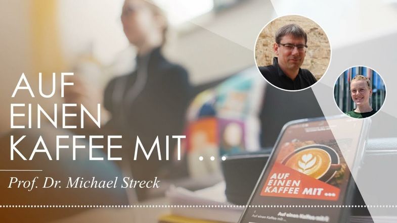 Youtube Thumbnail zur Podcast "Auf einen Kaffee mit Altorientalist Michael Streck"