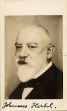 Historisches Porträtfoto von Johannes Hertel, Quelle: Iniversitätsarchiv