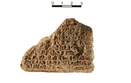 enlarge the image: Late Babylonian account (LAOS 1, no. 56), obverse. Photo: Altorientalisches Institut
