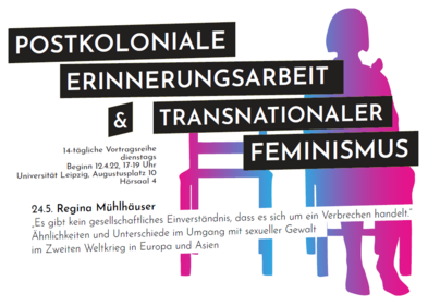 #4 Postkoloniale Erinnerungsarbeit und transnationaler Feminismus Grafik: Japanologie Leipzig