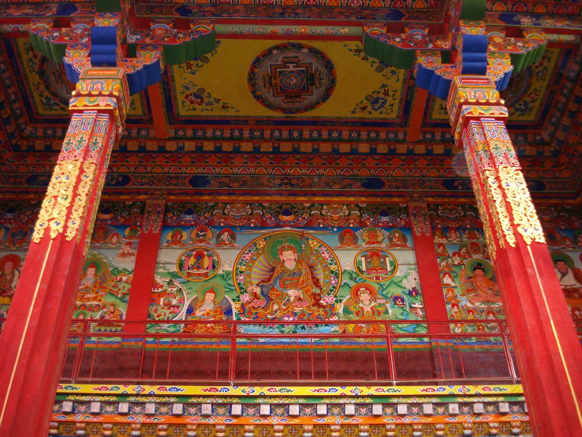 enlarge the image: Photo of a Buddhist temple, Photo: Dr. Katrin Querl