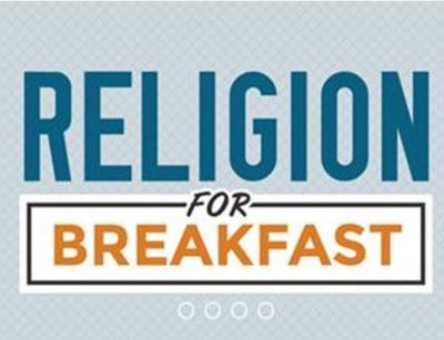 Test auf blauem Hintergrund: Religion for Breakfast