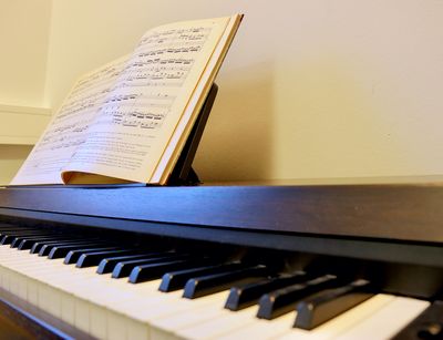 Klaviatur eines E-Pianos, Foto: Felicitas Förster