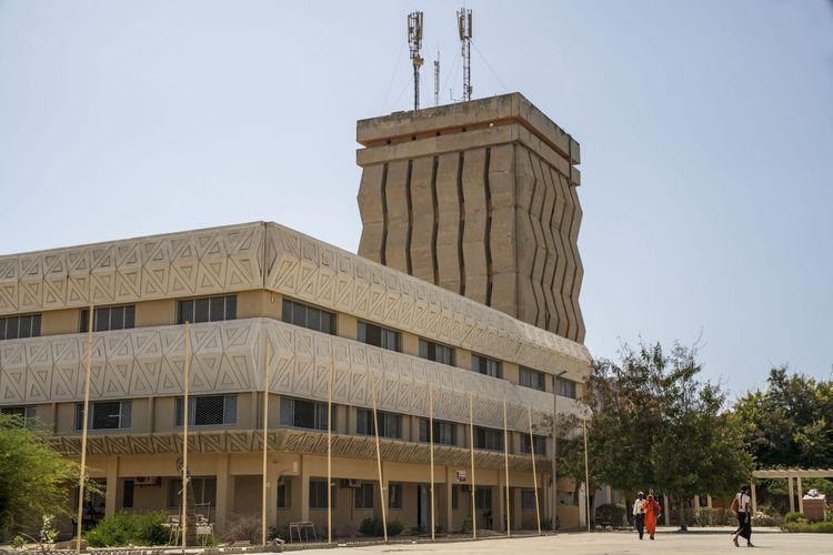 Das Foto zeigt die Universität Gaston Berger im Senegal. 