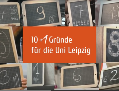 10 + 1 Gründe für die Uni Leipzig