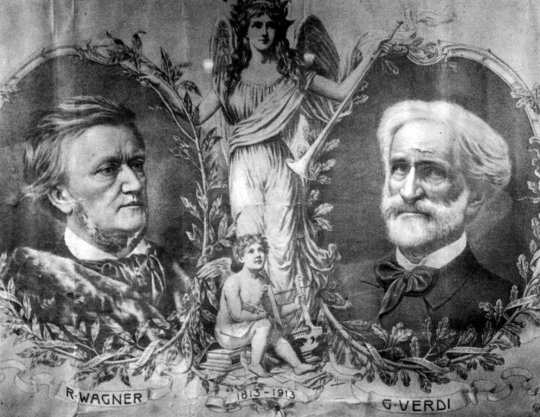 Illustration: Celebrating two hundred years of Verdi and Wagner (Teatro La Fenice)